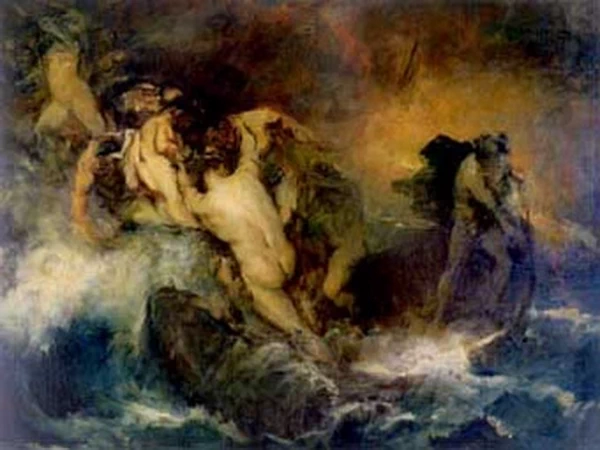 La barca di Acheronte - Lopez Museum